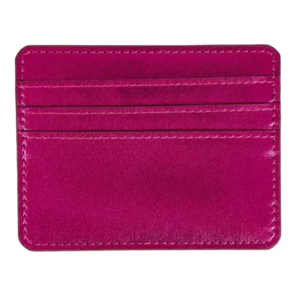 PORTE-CARTES IRISÉ - FUCHSIA