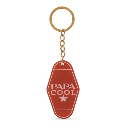 PORTE-CLÉS MESSAGE PAPA COOL