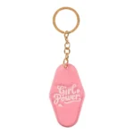 PORTE-CLÉS MESSAGE GIRL POWER