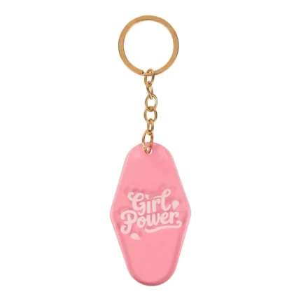 PORTE-CLÉS MESSAGE GIRL POWER