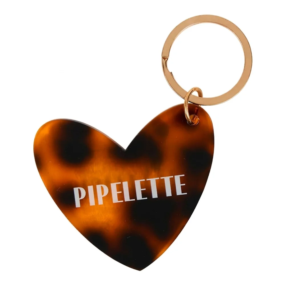 AI Generated Product Image PORTE-CLÉS COEUR MESSAGE PIPELETTE – Image 1