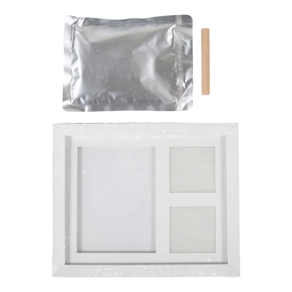 AI Generated Product Image COFFRET EMPREINTE BÉBÉ EN MDF AVEC TALC – Image 1