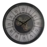 HORLOGE MURALE RONDE 57 CM - NOIR