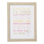TOILE DÉCORATIVE PAILLETÉE