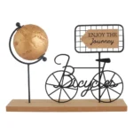 OBJET DÉCORATIF VÉLO DANS GLOBE