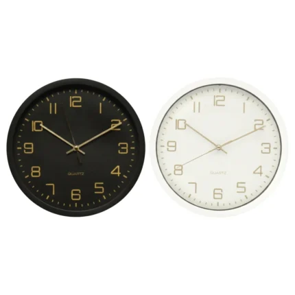 HORLOGE MURALE SILENCIEUSE 25X25 CM
