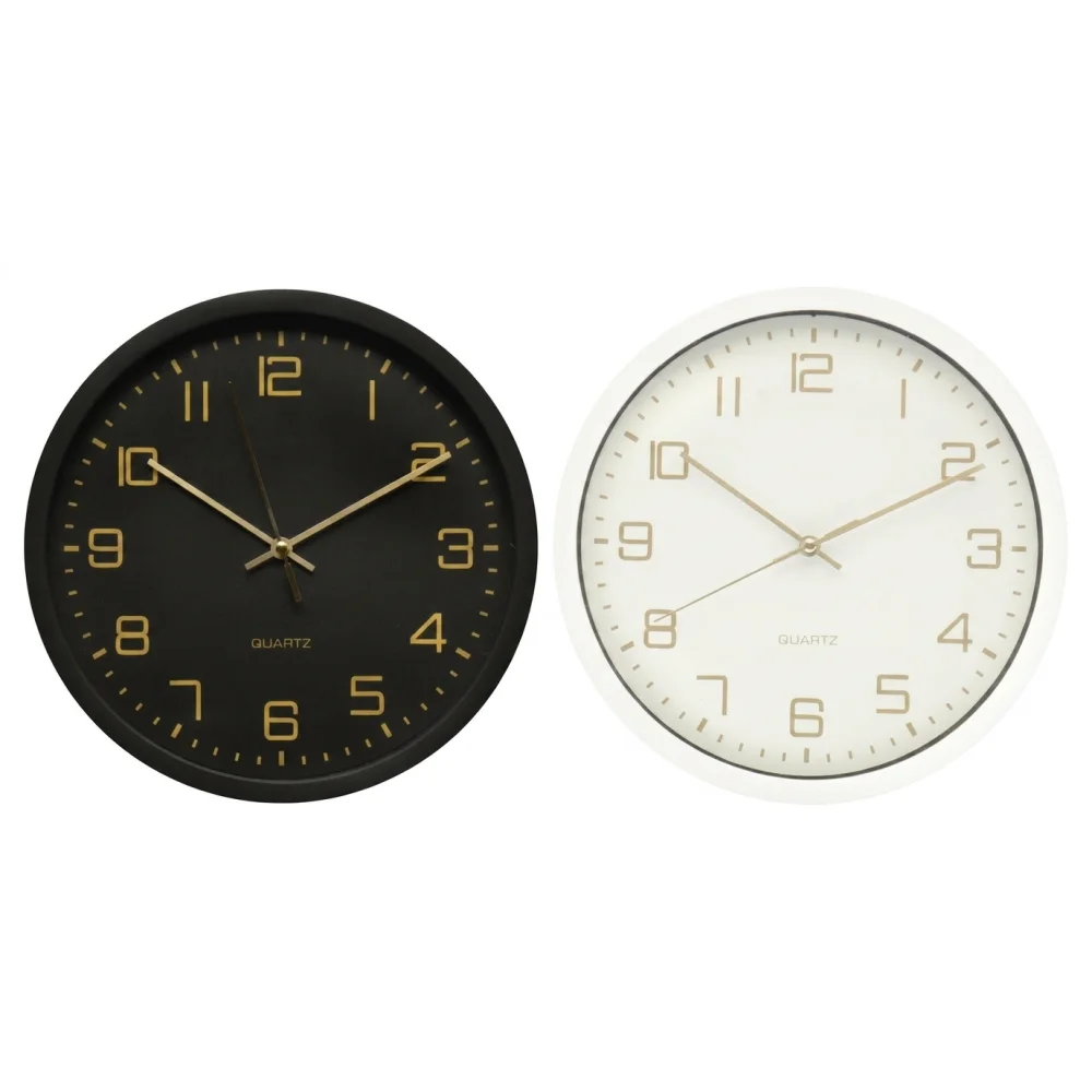 AI Generated Product Image HORLOGE MURALE SILENCIEUSE 25X25 CM – Image 1