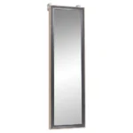 MIROIR AVEC PORTE-CROCHETS 30X120 CM