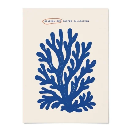 AFFICHE CORAIL 30X40 CM