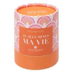 BOUGIE PARFUMÉE PIVOINE ROSE EN VERRE 200 G