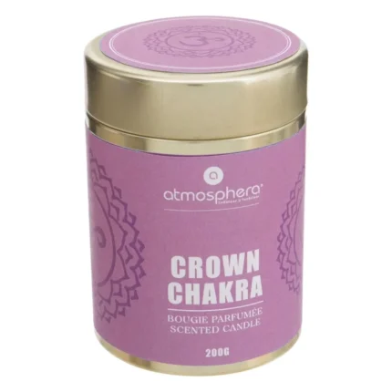 BOUGIE PARFUMÉE CHAKRA 200 G - VIOLET