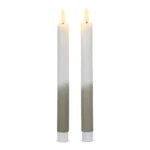 LOT DE 2 BOUGIES CHANDELLES