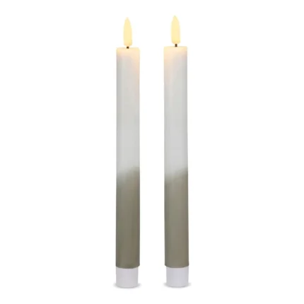 LOT DE 2 BOUGIES CHANDELLES