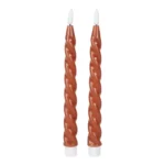 LOT DE 2 BOUGIES CHANDELLES