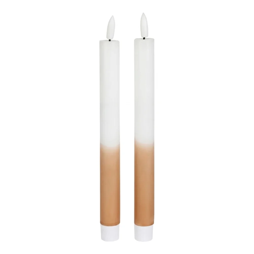 AI Generated Product Image LOT DE 2 BOUGIES CHANDELLES – Image 1