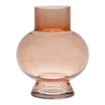 VASE 22 CM DE DIAMÈTRE - BRUN