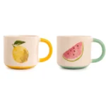 MUG 34 CL MOTIF FRUITS