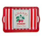PLATEAU 45X30 CM - ROUGE