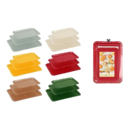LOT DE 3 PLAQUES À COOKIES