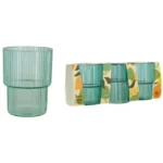 LOT DE 3 GOBELETS 32 CL EN PLASTIQUE - VERT