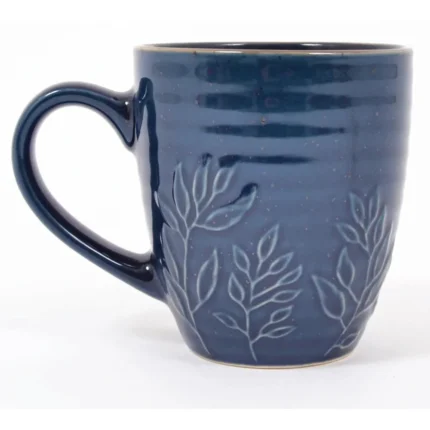 MUG 35 CL EN GRÈS - BLEU