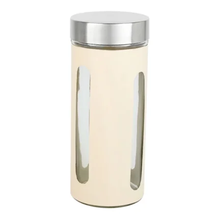 BOCAL AVEC COUVERCLE 0,8 L - BEIGE