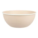 SALADIER 17 CM EN MÉTAL - BEIGE