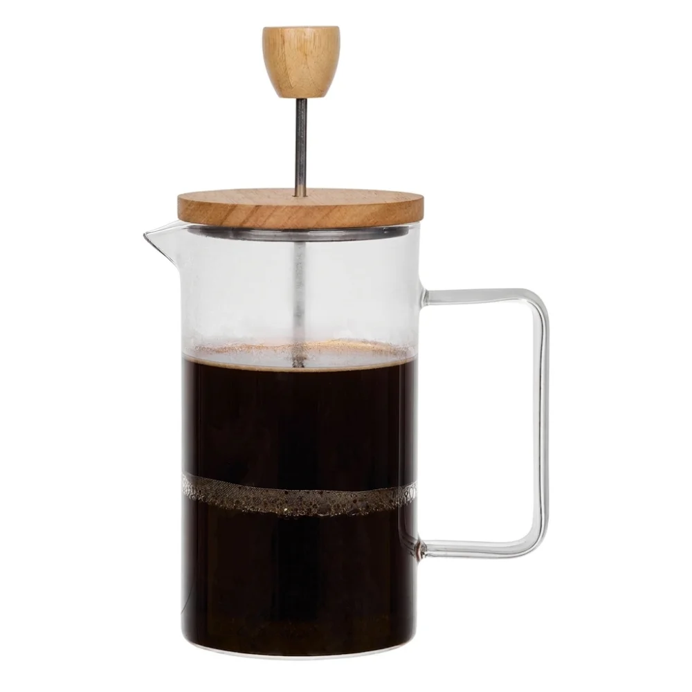 AI Generated Product Image CAFETIÈRE À PISTON 0,6 L EN VERRE – Image 1