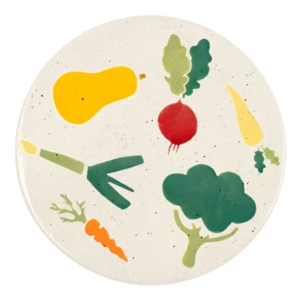 DESSOUS DE PLAT 20 CM - MOTIF LÉGUMES