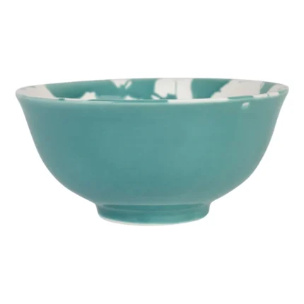 BOL MOTIF FLEUR 60 CL - VERT