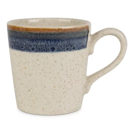 MUG 38 CL - INDIGO ET BEIGE