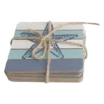 LOT DE 4 SOUS-VERRES