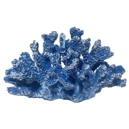 OBJET DÉCORATIF CORAIL - BLEU FONCÉ