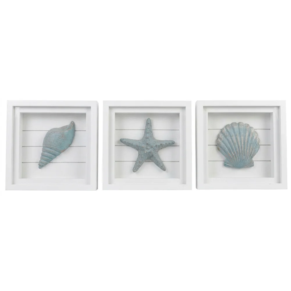 AI Generated Product Image CADRE PHOTO CARRÉ MOTIF MER – Image 1