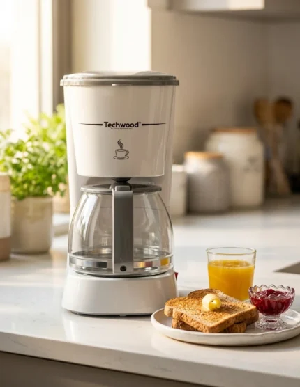 CAFETIÈRE FILTRE 6 TASSES - BLANC