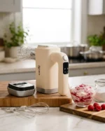 BATTEUR À MAIN SANS FIL RECHARGEABLE - CRÈME