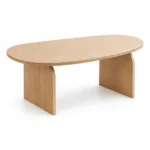TABLE BASSE EN MDF - CHÊNE CLAIR