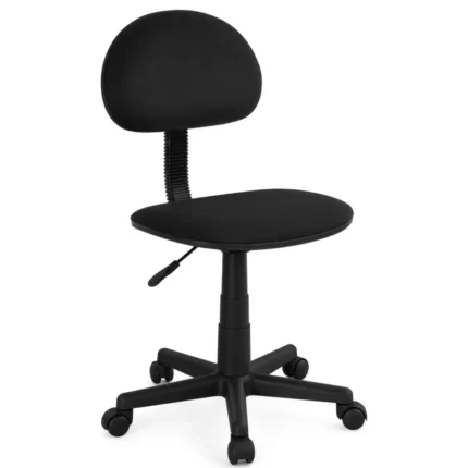 FAUTEUIL DE BUREAU EN TISSU - NOIR