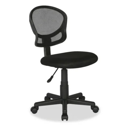FAUTEUIL DE BUREAU EN MAILLE - NOIR