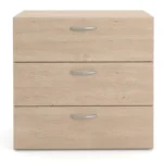 COMMODE 3 TIROIRS -  CHENE BROOKLYN