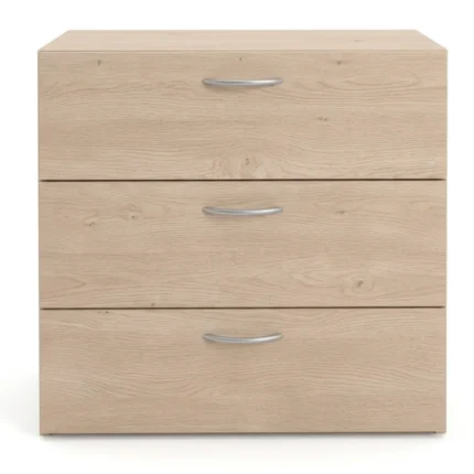 COMMODE 3 TIROIRS -  CHENE BROOKLYN