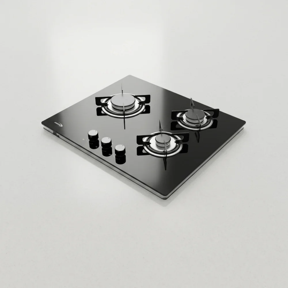 AI Generated Product Image PLAQUE DE CUISSON 3 FEUX - SHARCOOL – Image 1