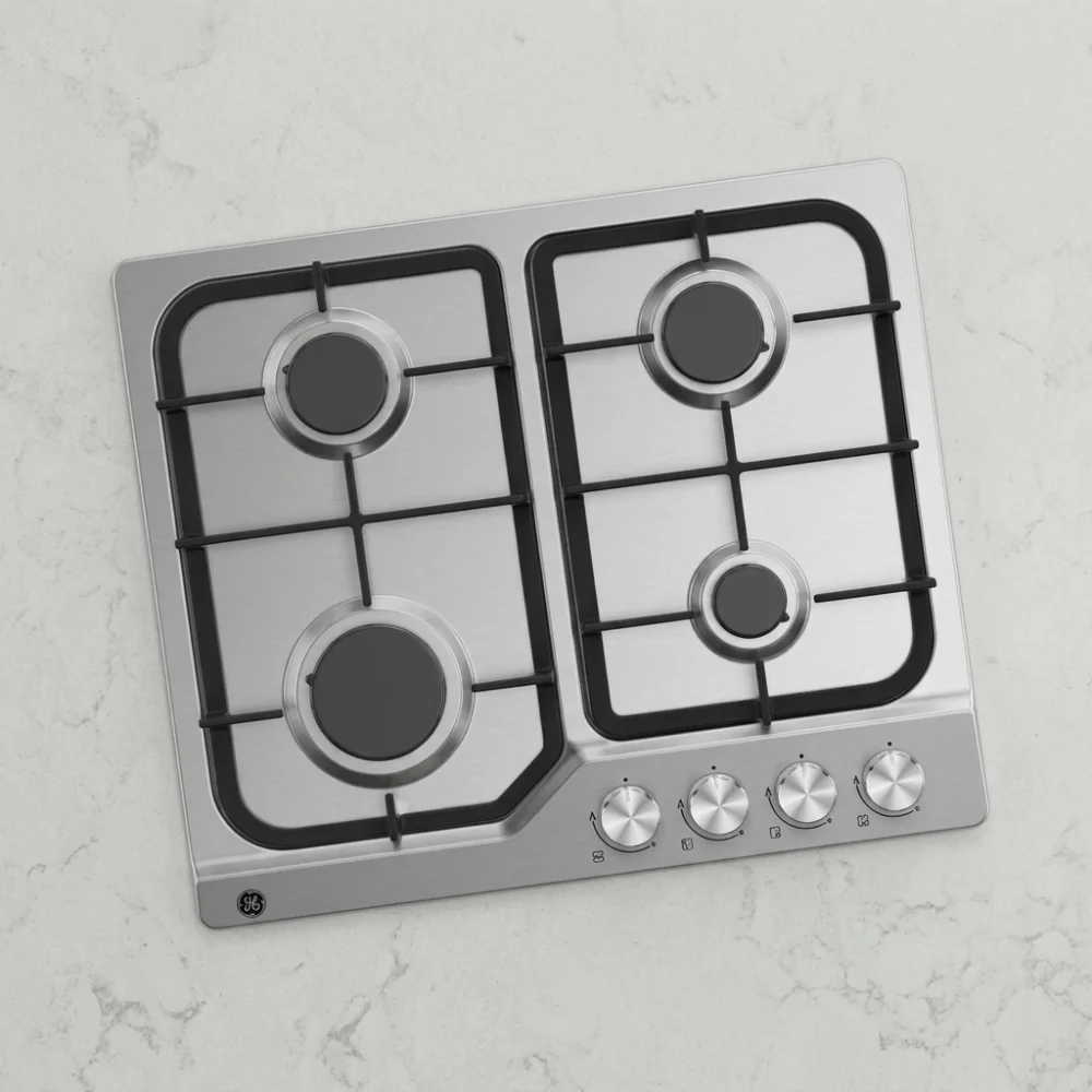 AI Generated Product Image PLAQUE CUISSON 4 FEUX - INOX – Image 1