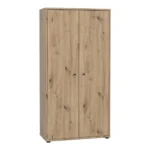 ARMOIRE MULTIFONCTION 2 PORTES - CHÊNE ARTISAN