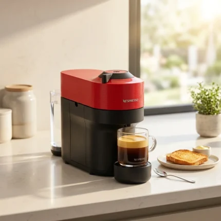 CAFETIÈRE NESPRESSO VERTUO POP CAPSULES - ROUGE PIMENT - NESPRESSO