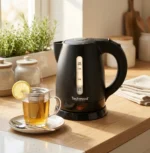 BOUILLOIRE SANS FIL 1 L 1600 W ARRÊT AUTOMATIQUE - NOIR - TECHWOOD