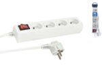 MULTIPRISE 4 À 5 PRISES 16A AVEC INTERRUPTEUR – Image 2