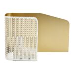 LAMPE À POSER ALADIN - BLANC ET DORÉ – Image 2