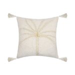 COUSSIN 40X40 CM EN COTON - ÉCRU – Image 2