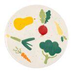 DESSOUS DE PLAT 20 CM - MOTIF LÉGUMES – Image 2